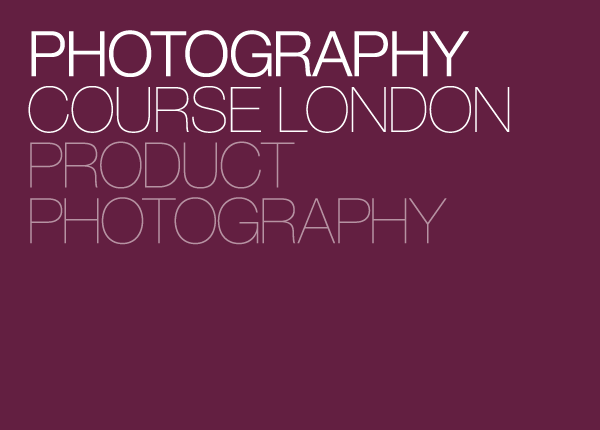 Product Photography Course